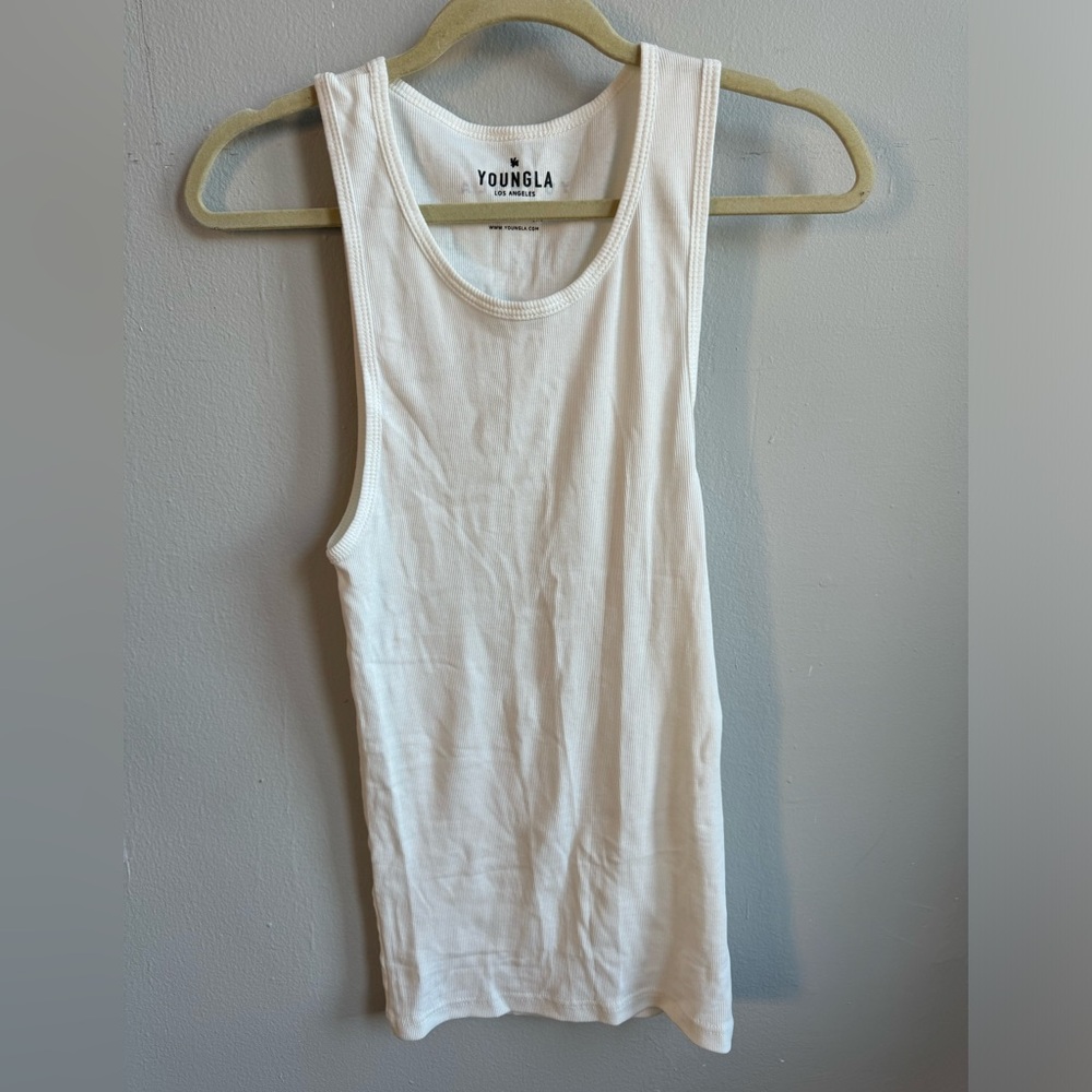 YoungLA White Men's Tank Top